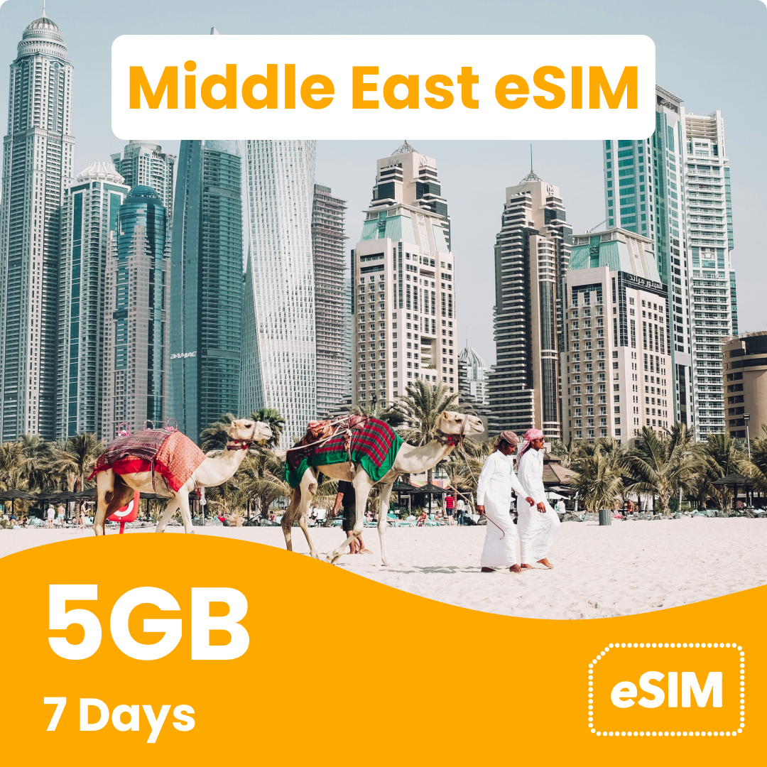 Middle East eSIM (16 Countries)
