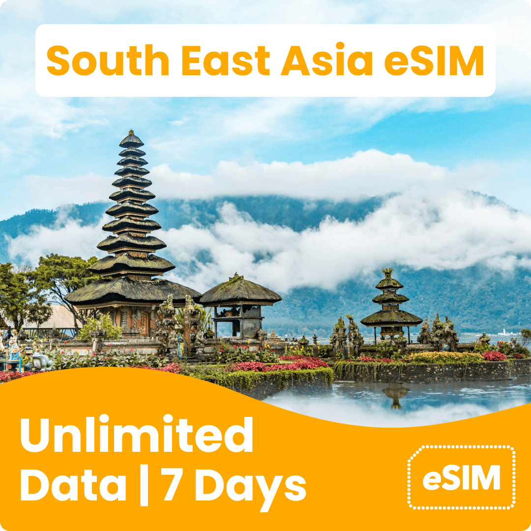 South East Asia eSIM | Unlimited Data 7 Days
