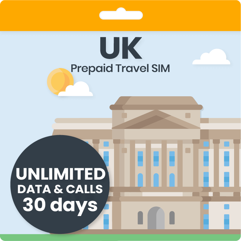 Uk SIM card Best United Kingdom Prepaid Travel Data Sim