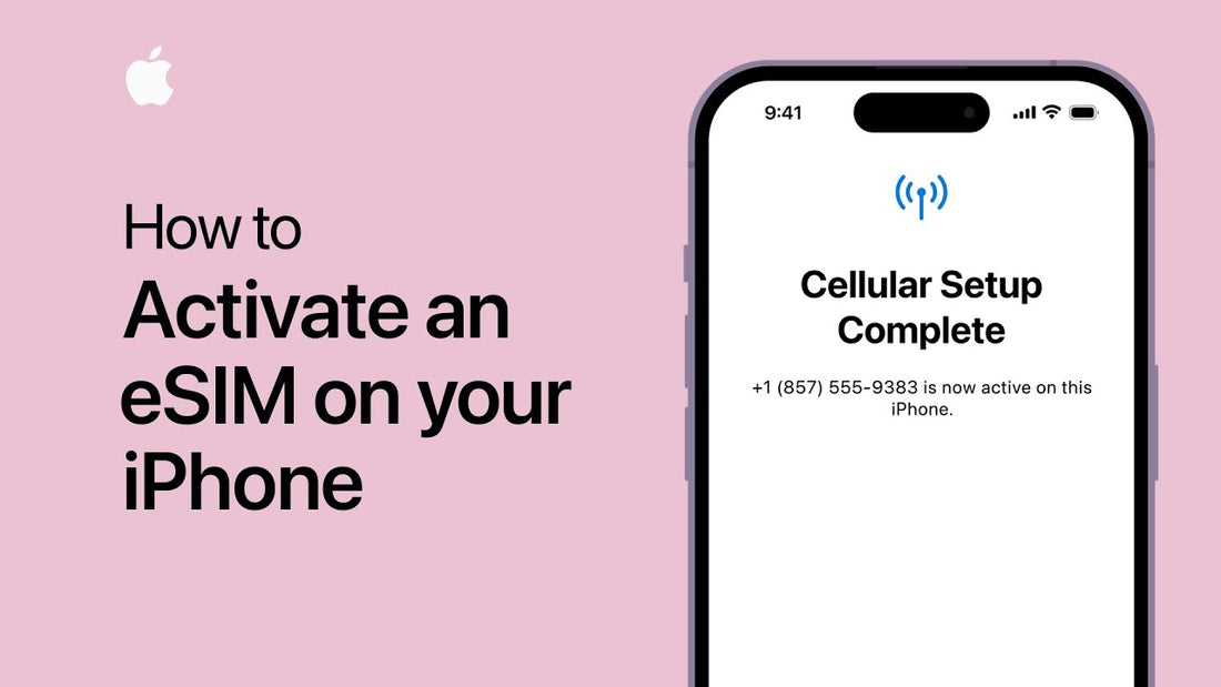 how to activate esim on iphone