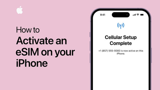How to Activate eSIM on iPhone?