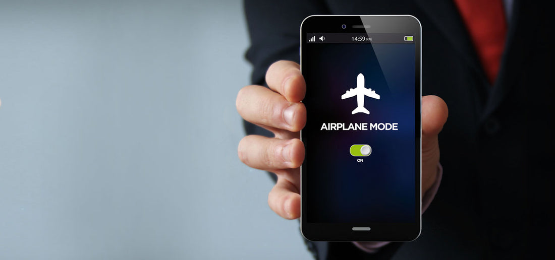 phone in airplane mode