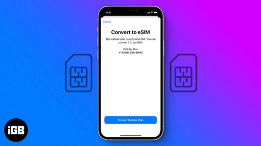 what iphones have esim