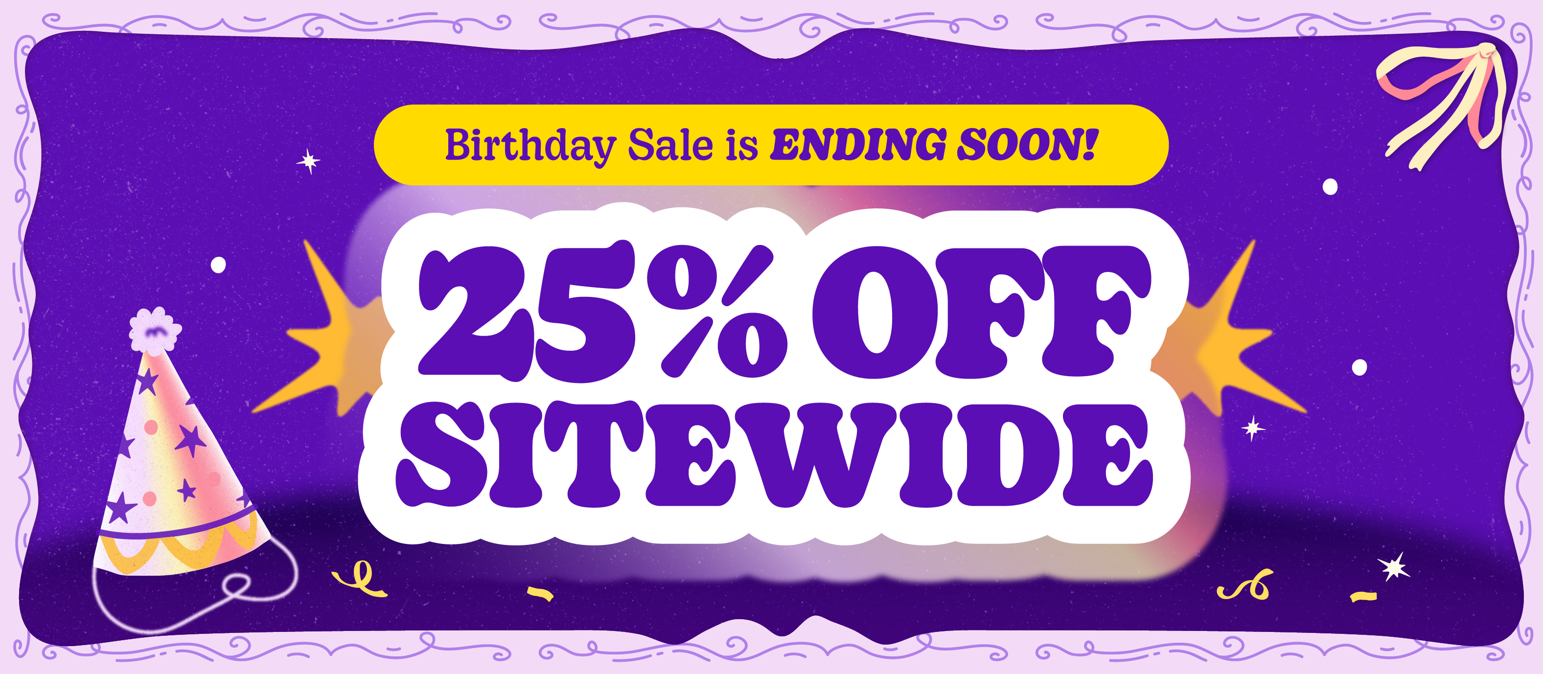 25% OFF Simify Sale Banner