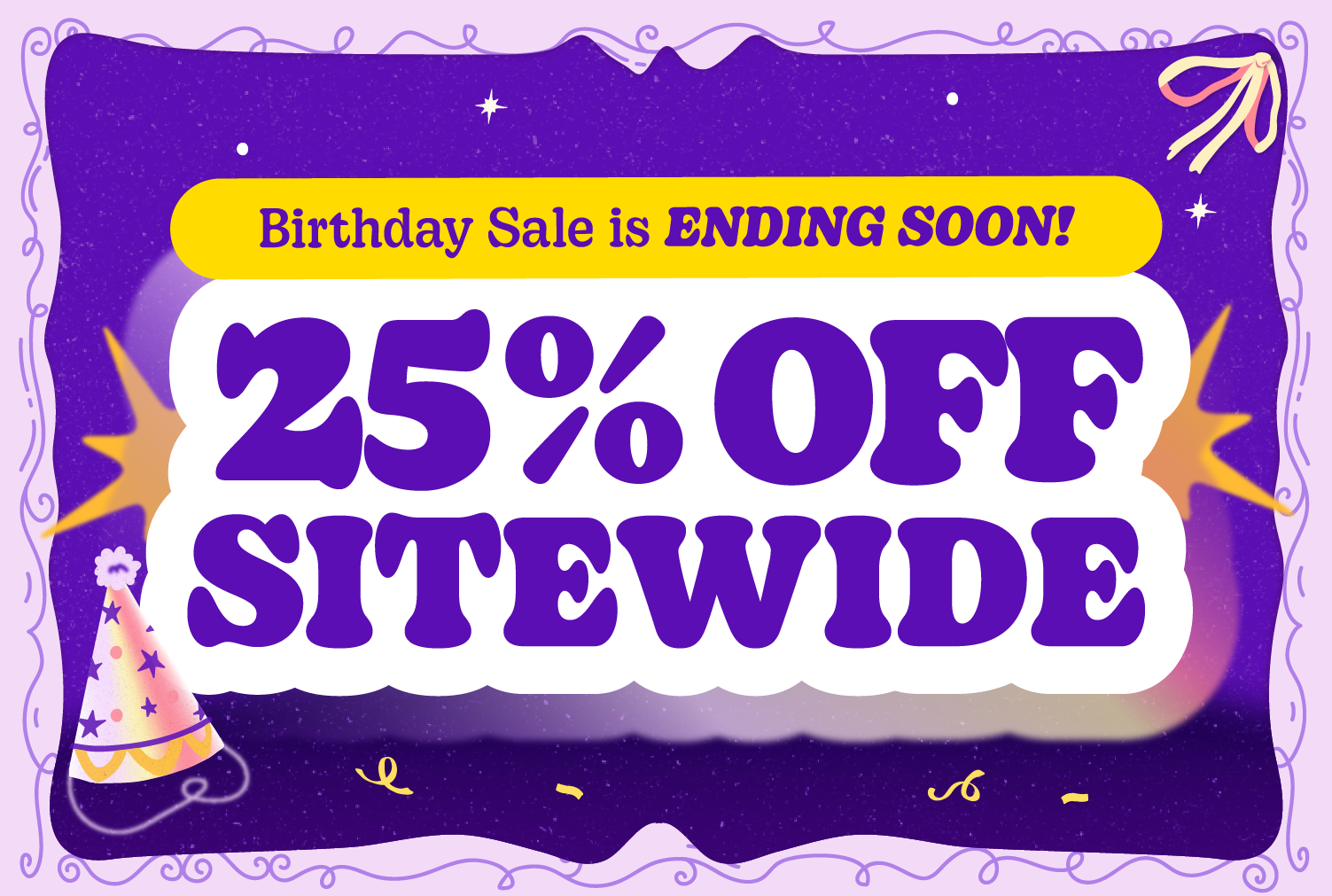 25% OFF Simify Sale Banner
