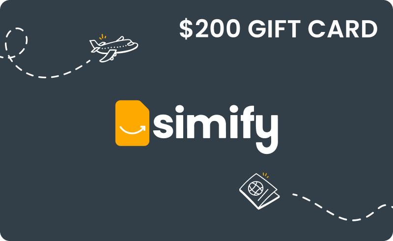 Simify Travel Gift Card