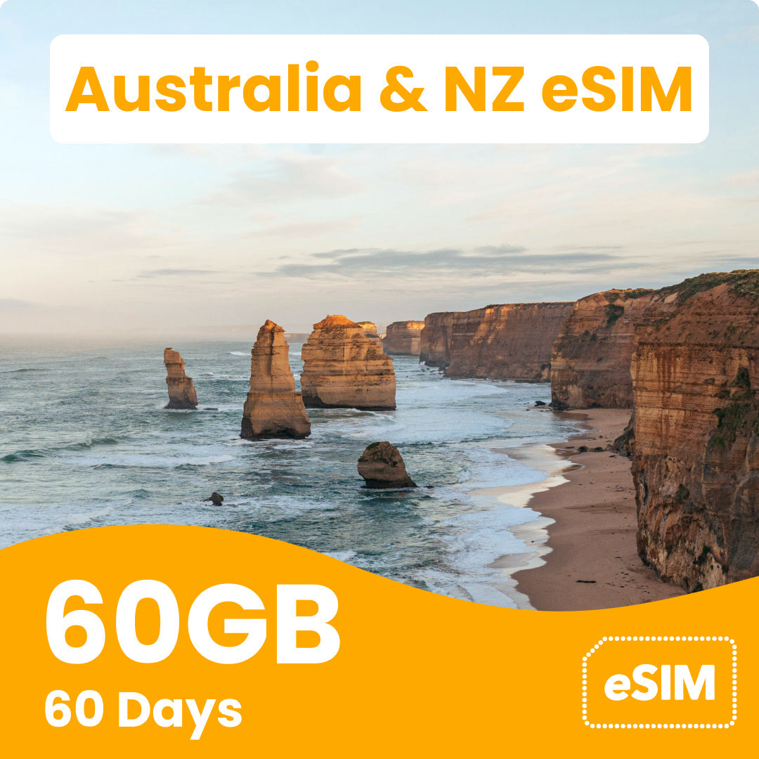 Australia and New Zealand eSIM