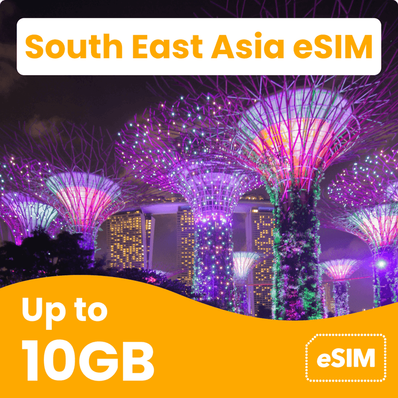 South East Asia eSIM (12 Countries)