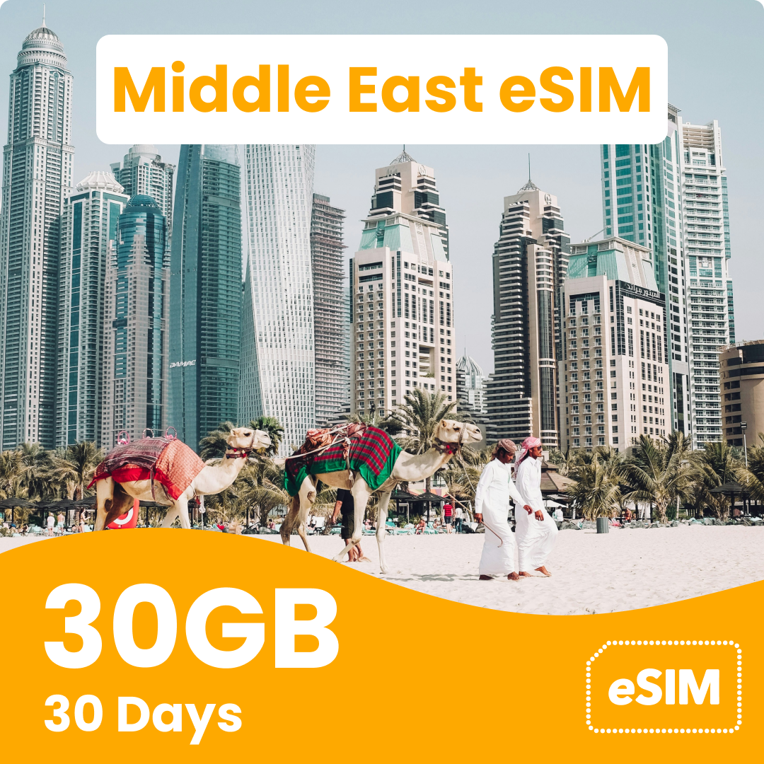 Middle East eSIM (16 Countries)