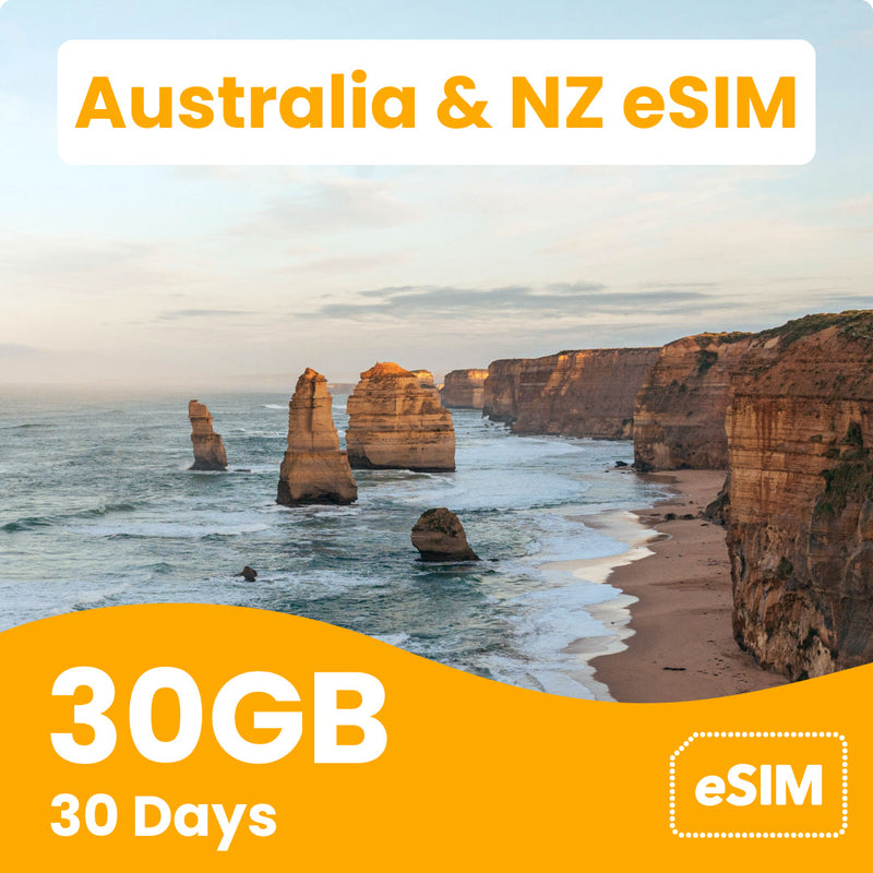 Australia and New Zealand eSIM