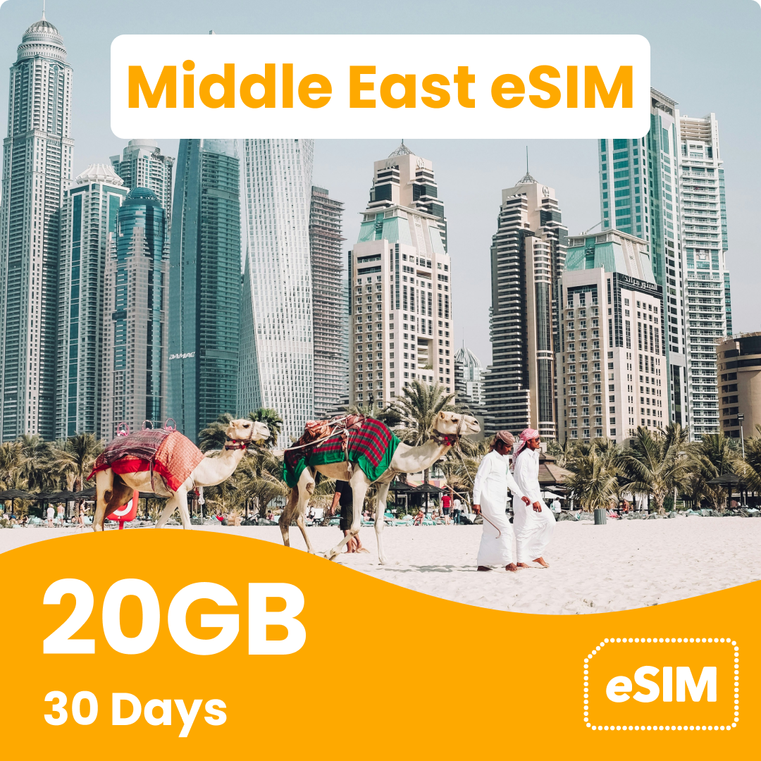 Middle East eSIM (16 Countries)