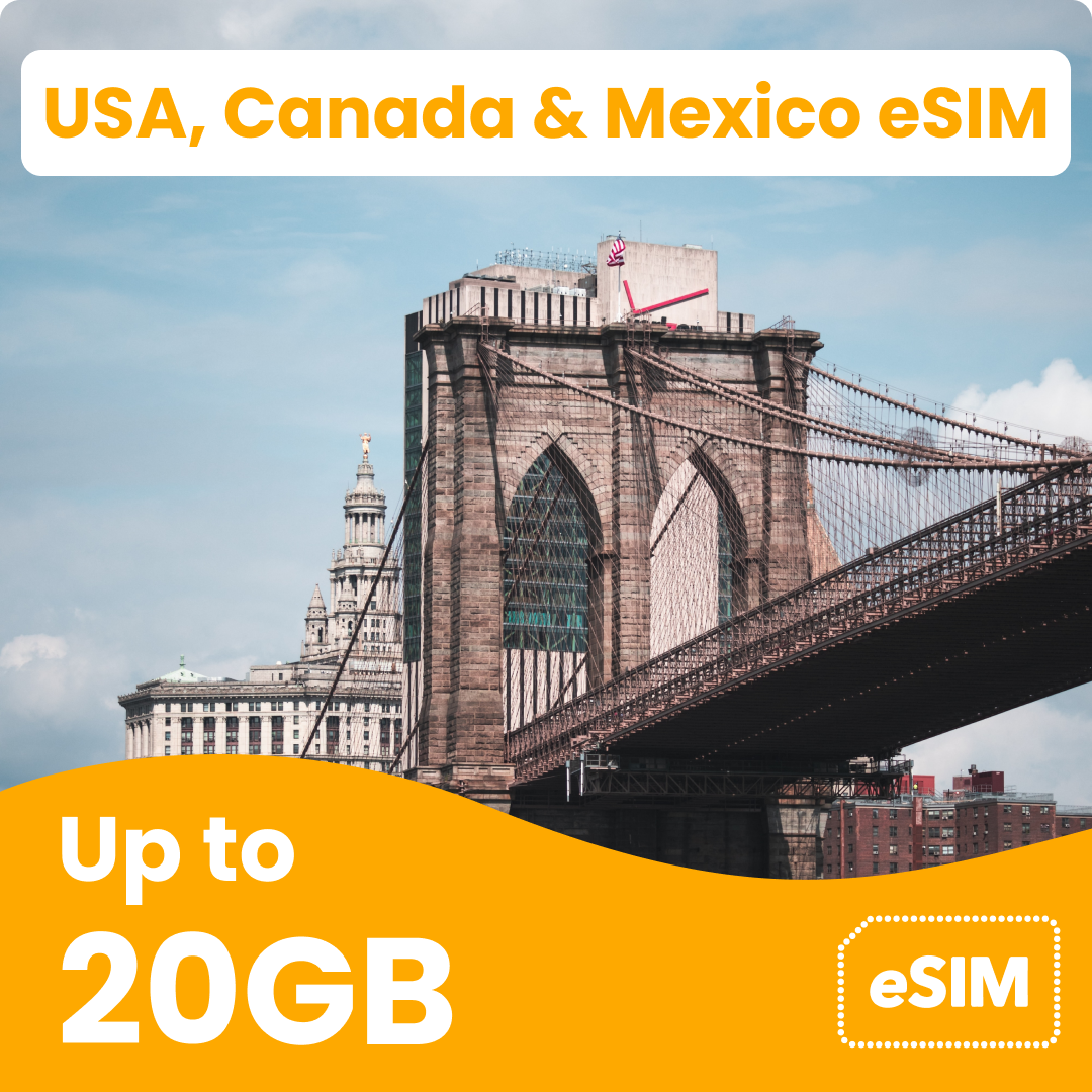 USA, Canada & Mexico eSIM