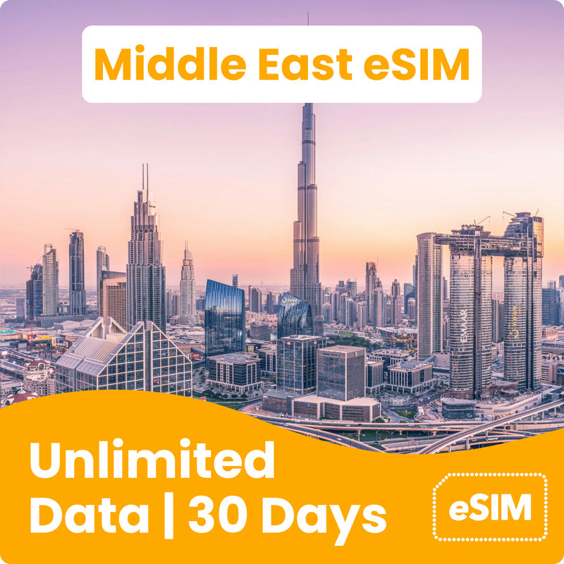 Unlimited Middle East eSIM