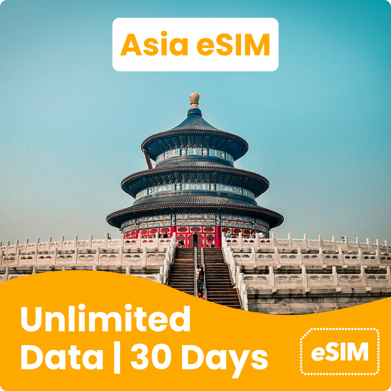 Unlimited Asia eSIM