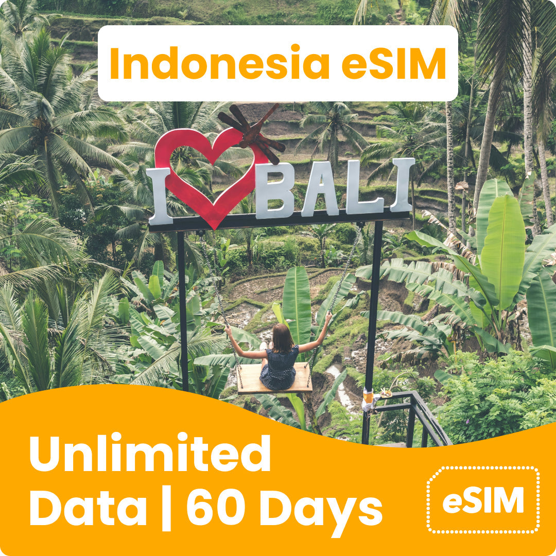 Unlimited Indonesia (Bali) eSIM