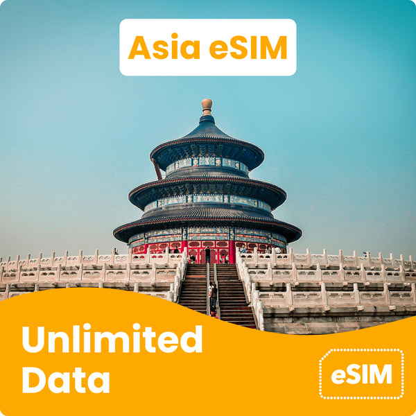 Unlimited Asia eSIM