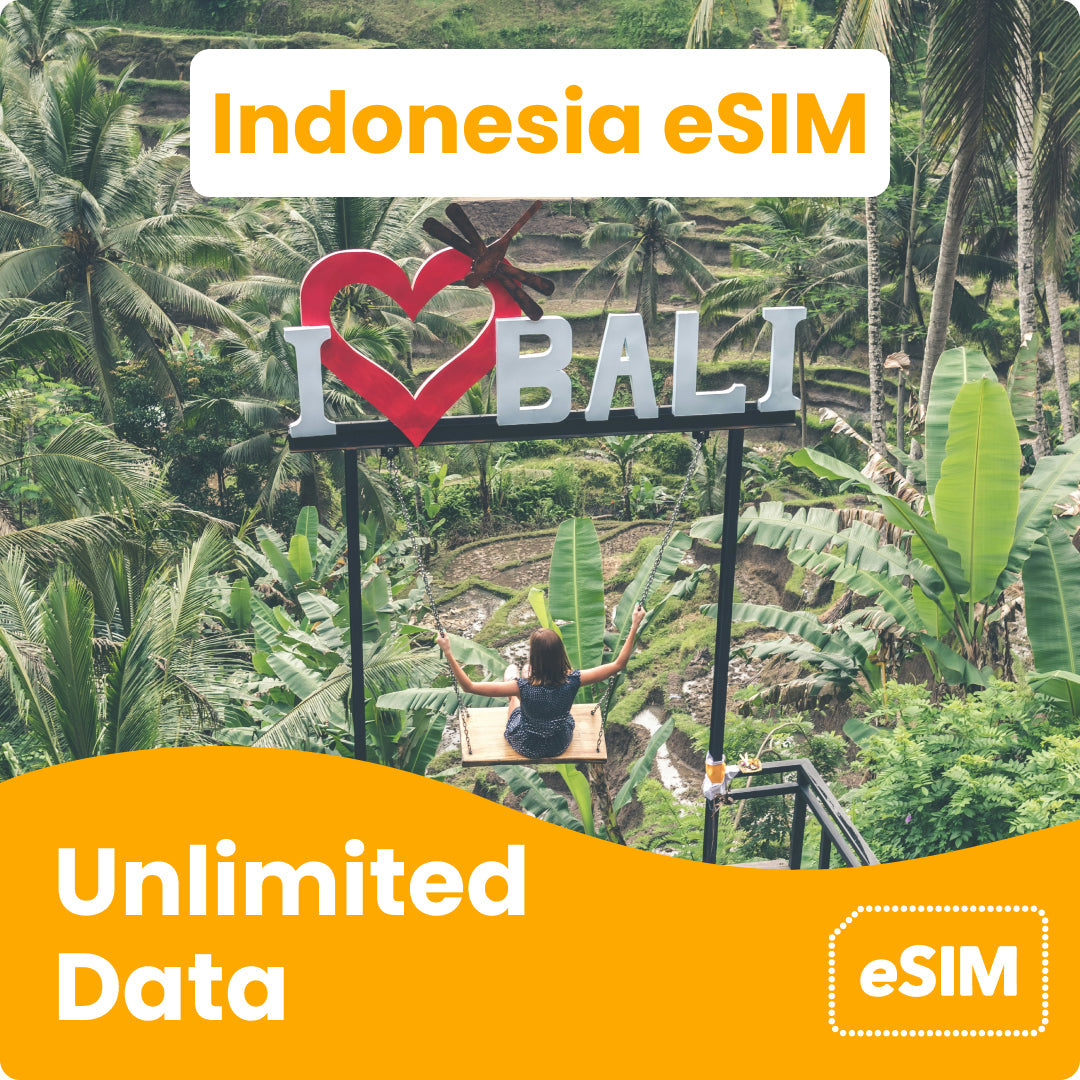 Unlimited Indonesia (Bali) eSIM