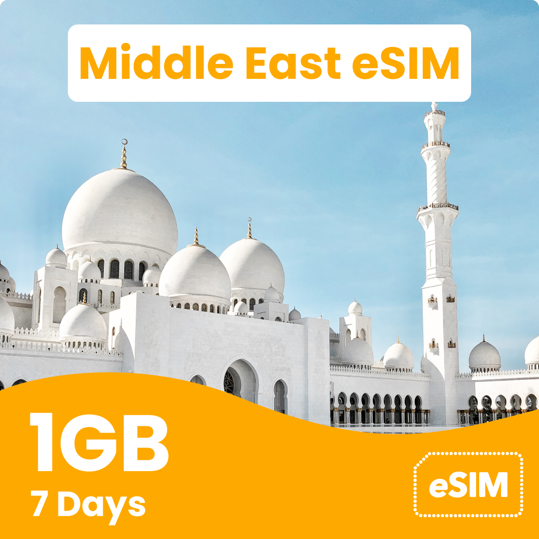 Middle East eSIM (8 Countries)