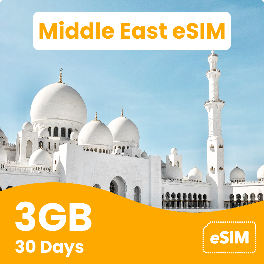 Middle East eSIM (8 Countries)