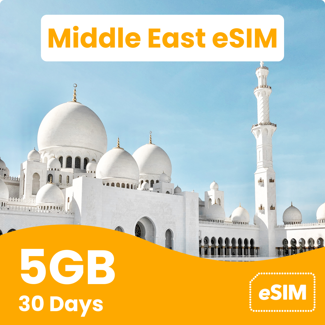 Middle East eSIM (8 Countries)