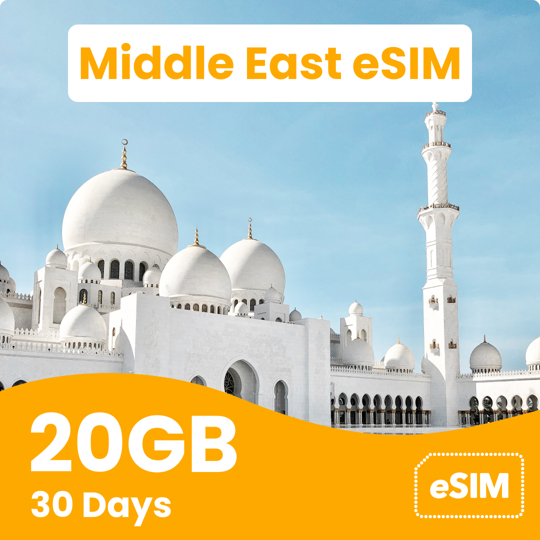 Middle East eSIM (8 Countries)