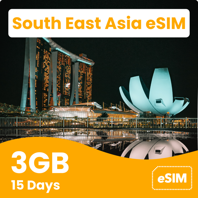 South East Asia eSIM (6 Countries)