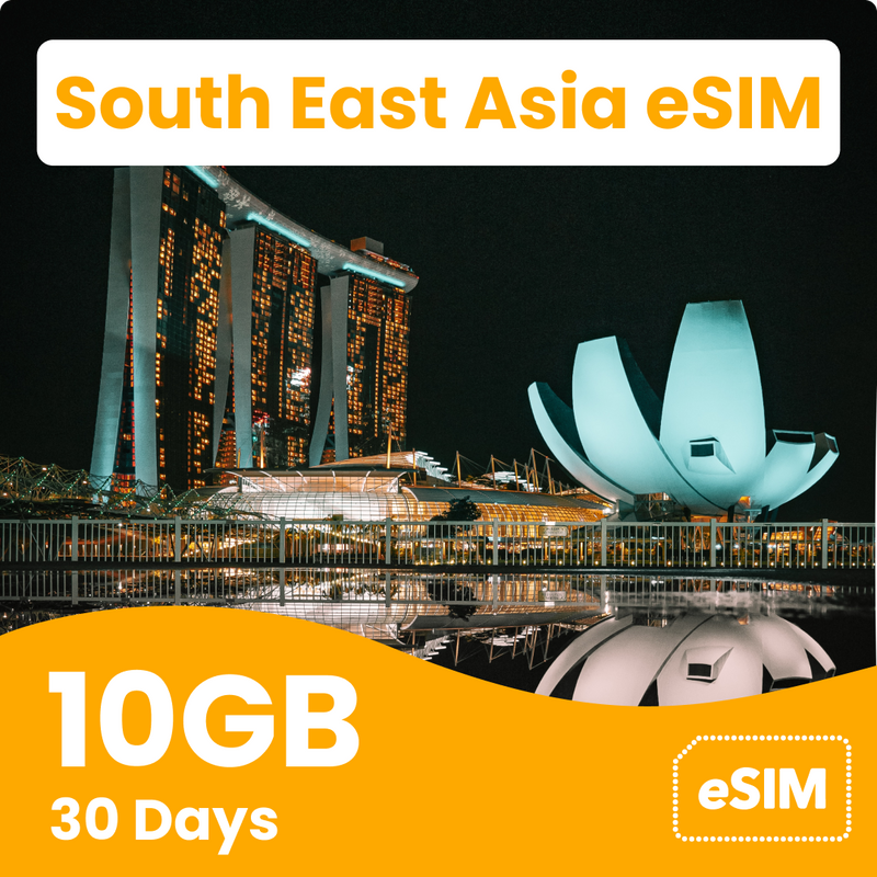 South East Asia eSIM (6 Countries)