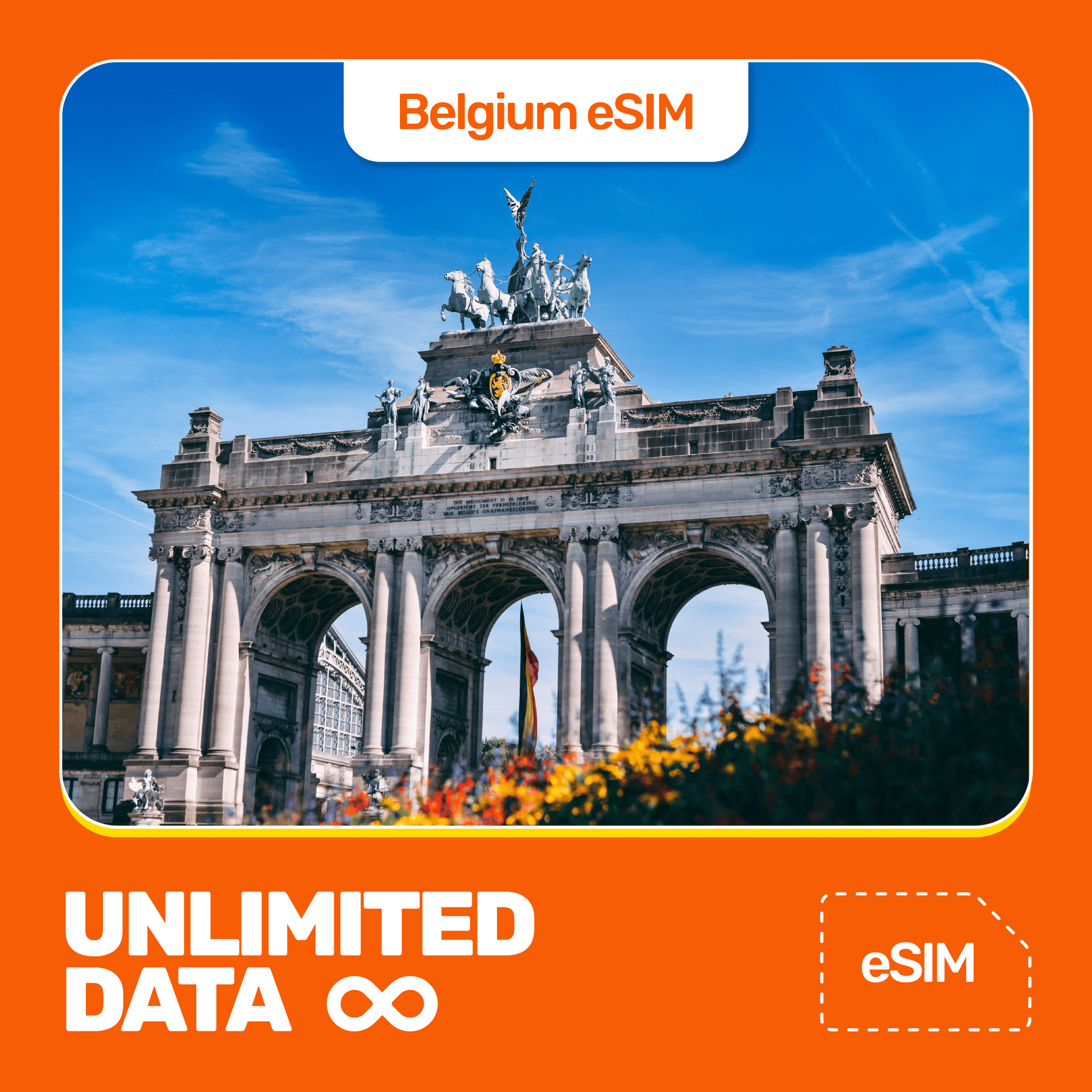 Unlimited Belgium eSIM