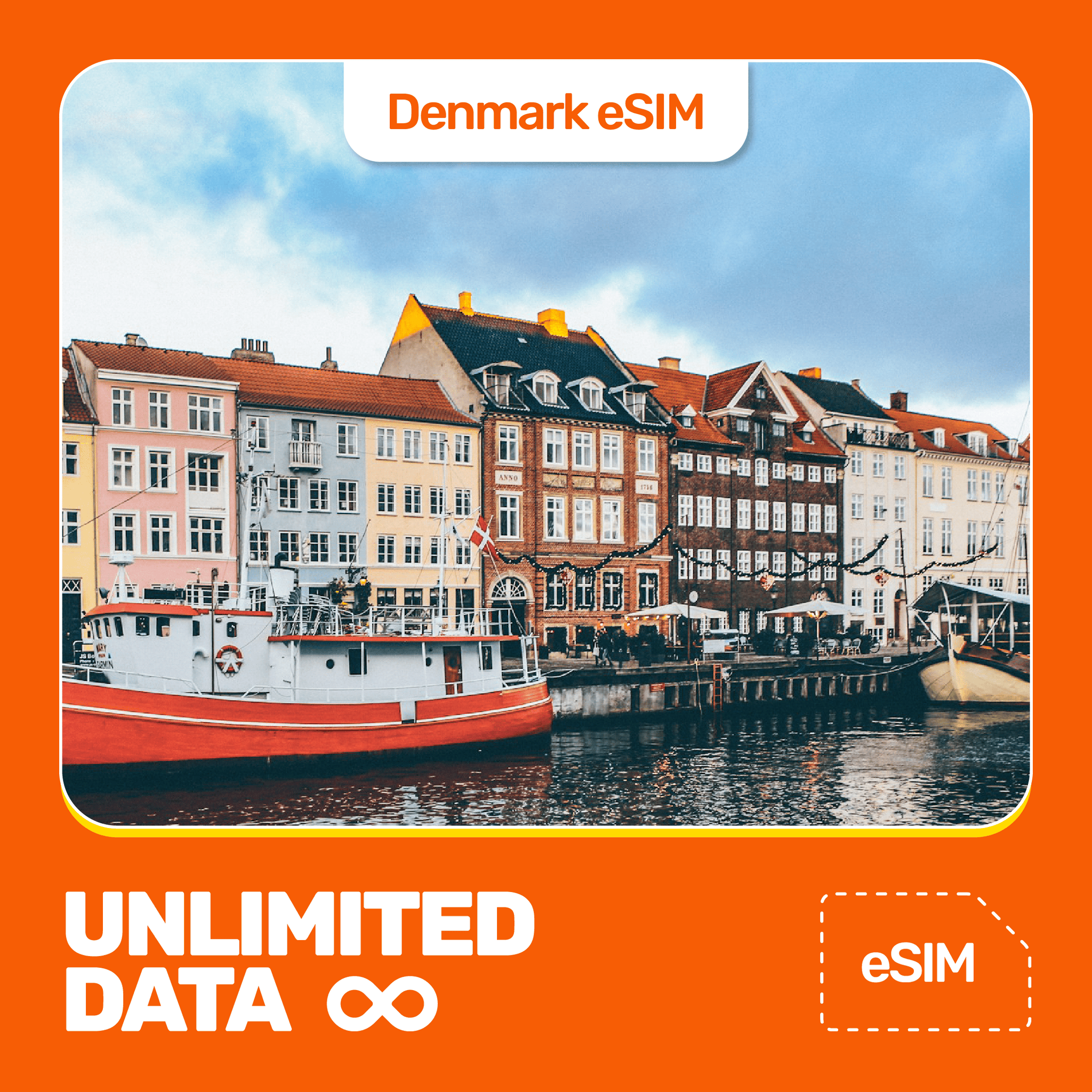 Unlimited Denmark eSIM