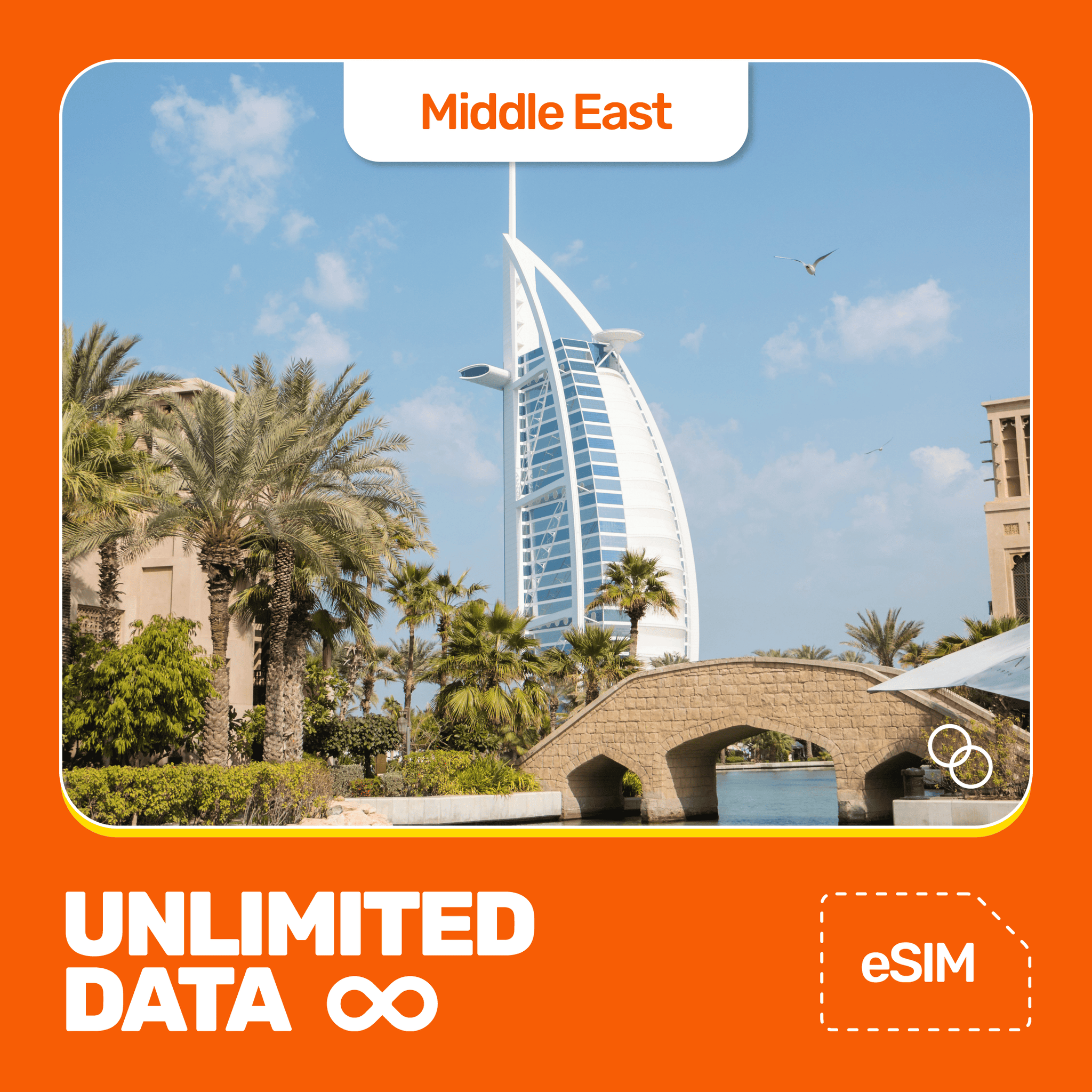 Unlimited Middle East eSIM