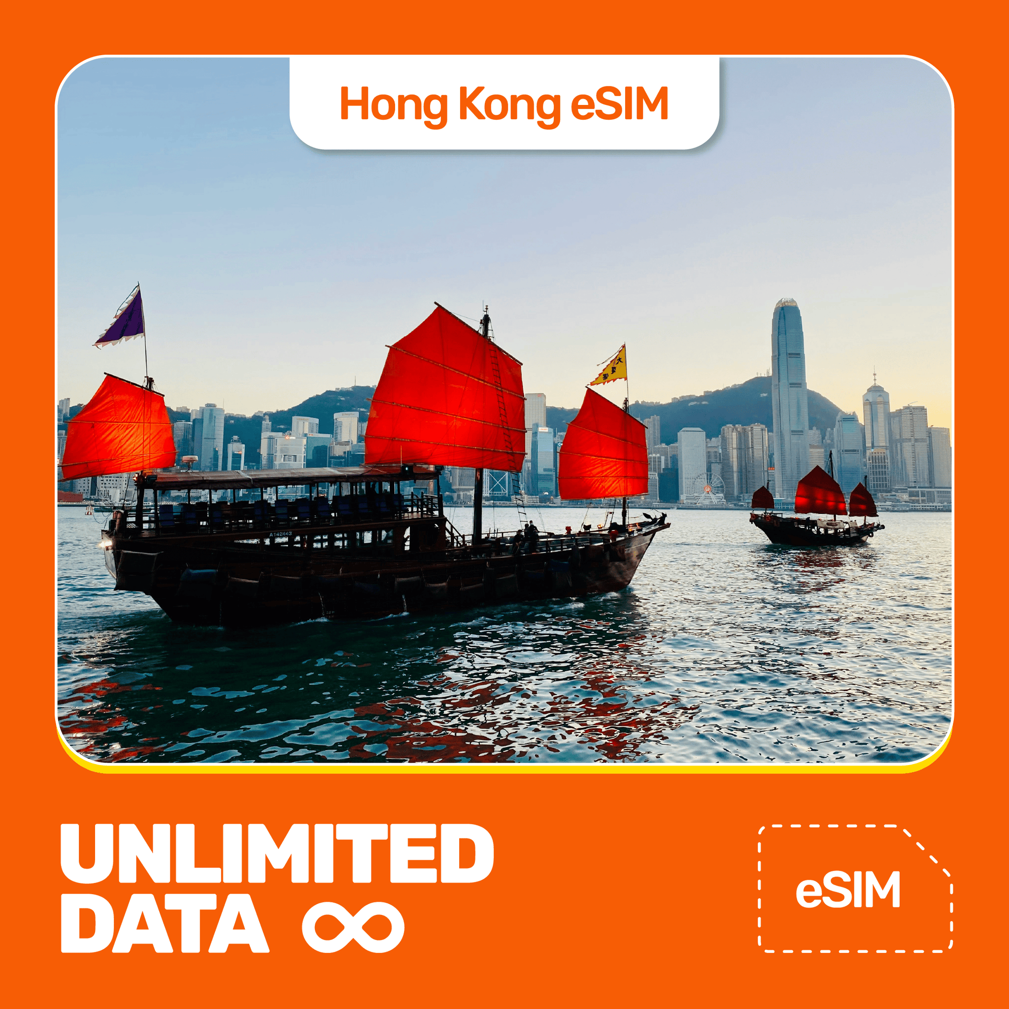 Unlimited Hong Kong eSIM