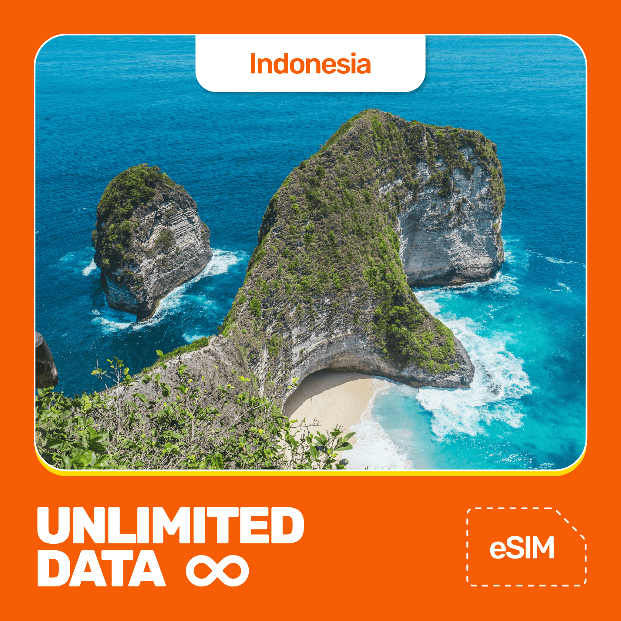 Unlimited Indonesia eSIM