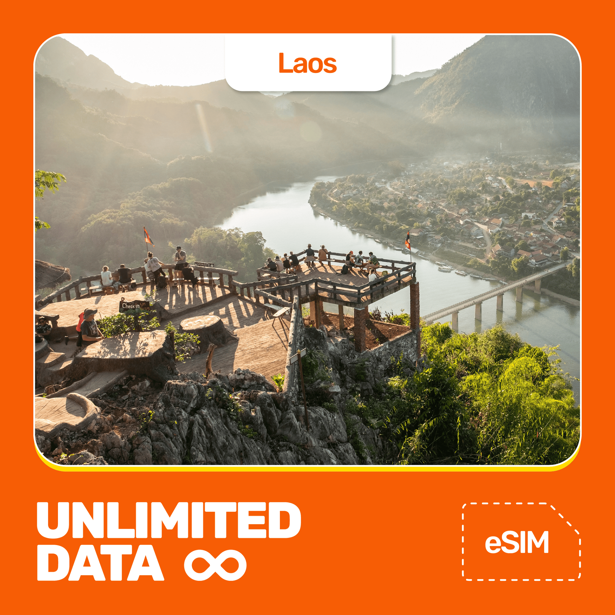 Unlimited Laos eSIM