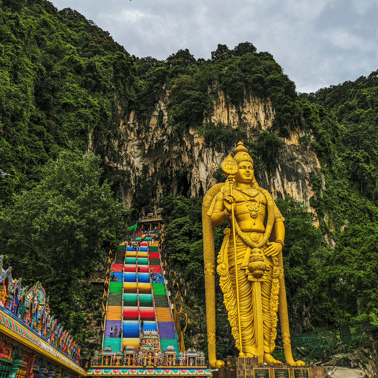 Image of the Batu Caves in Malaysia