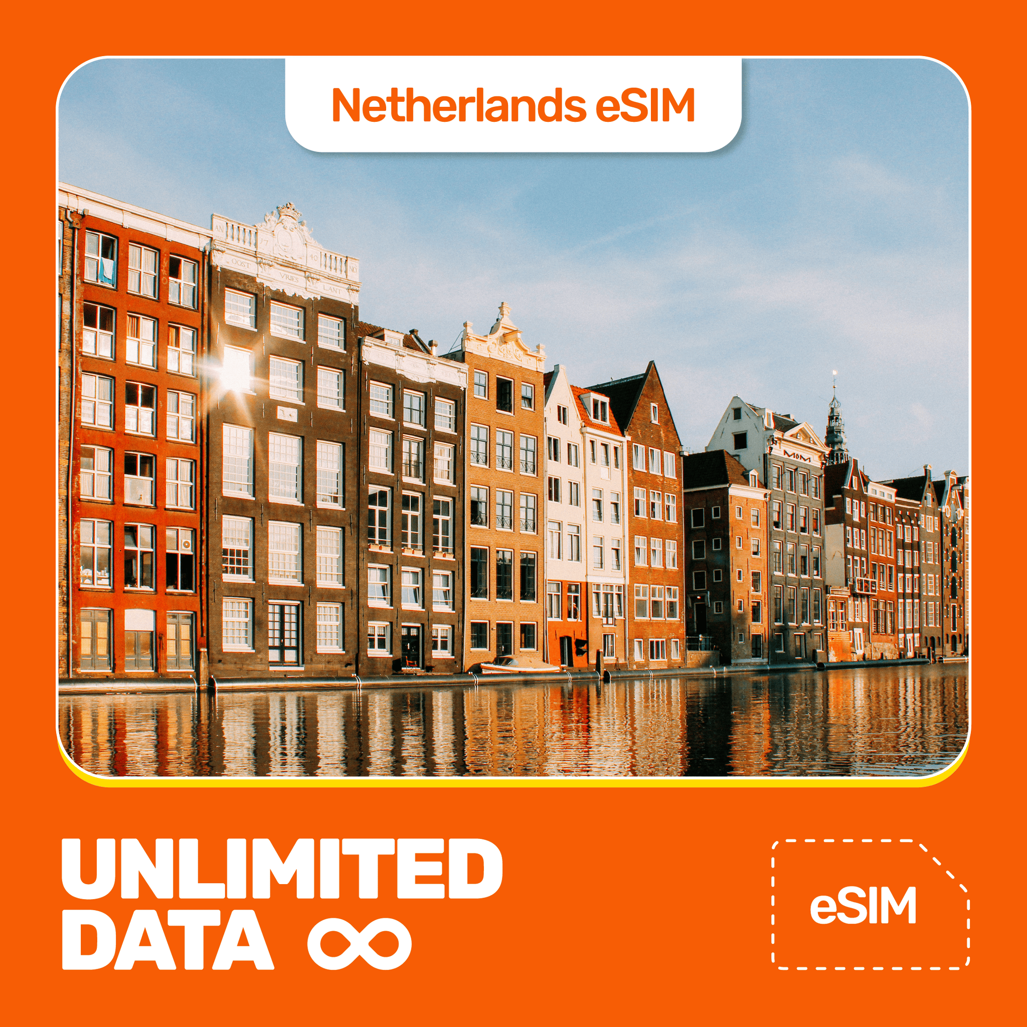 Unlimited Netherlands eSIM
