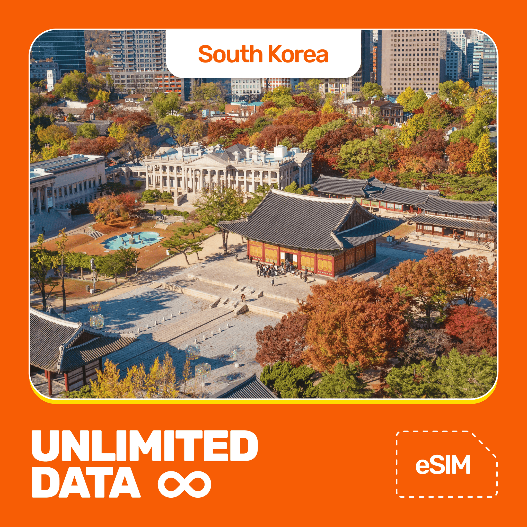 Unlimited South Korea eSIM