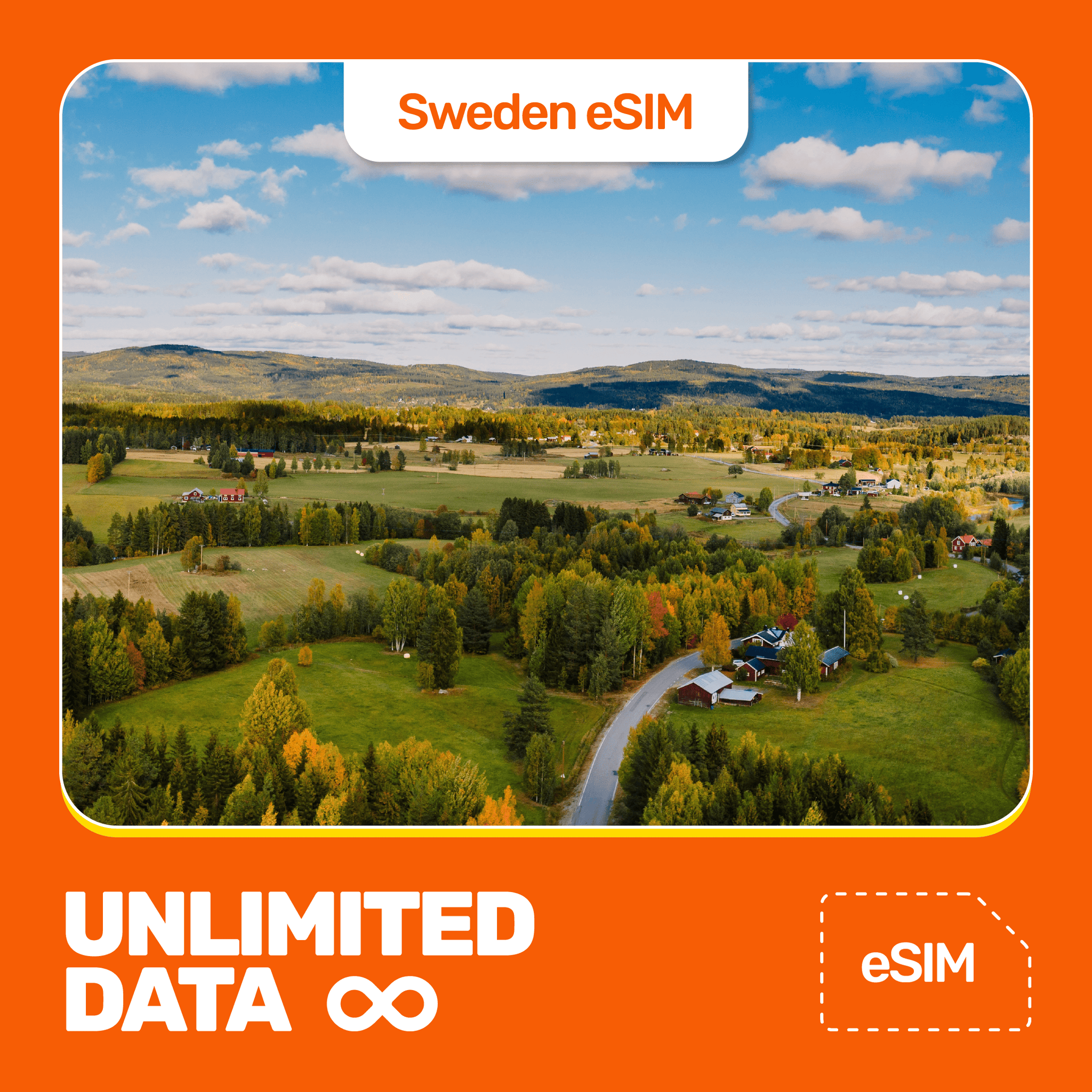Unlimited Sweden eSIM