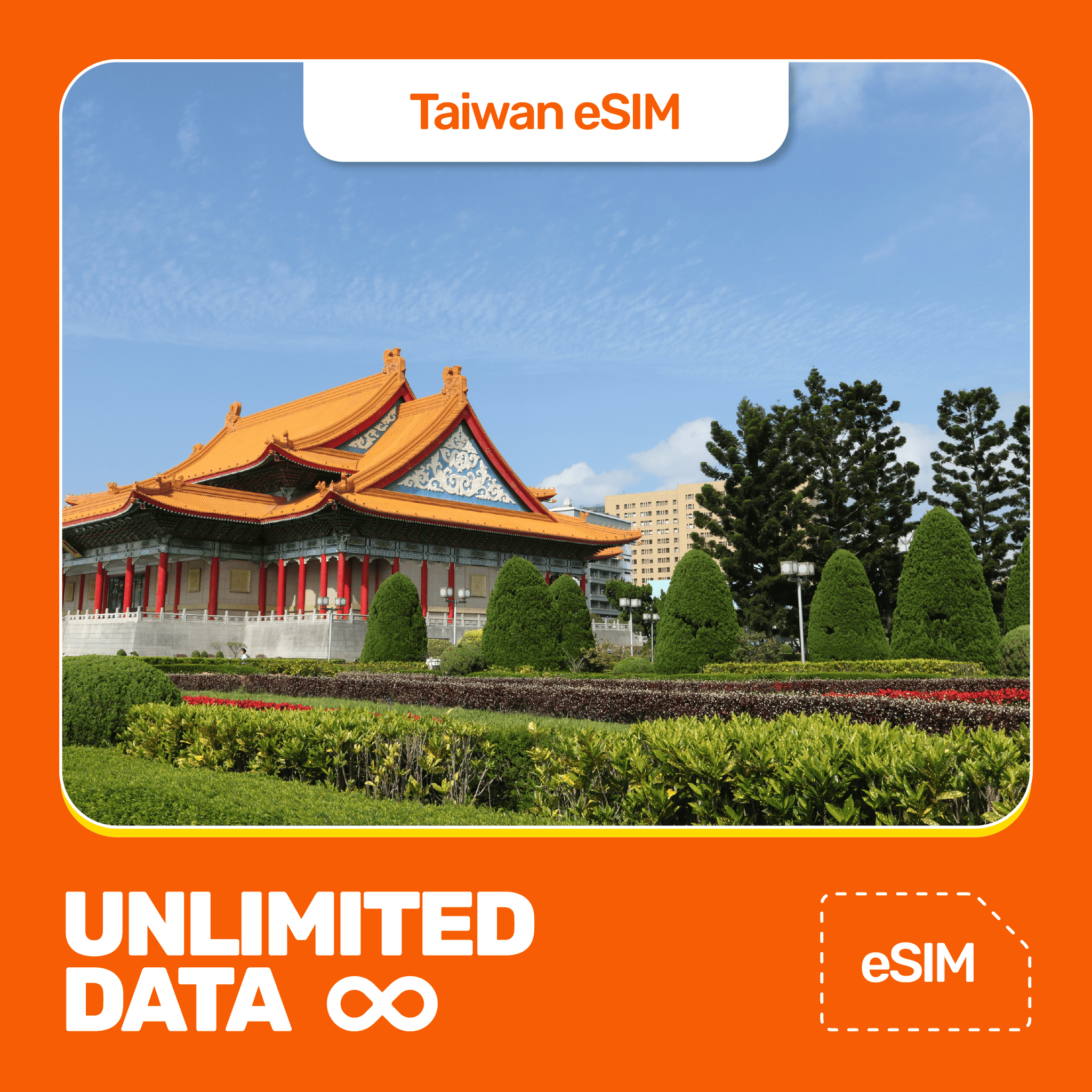 Unlimited Taiwan eSIM