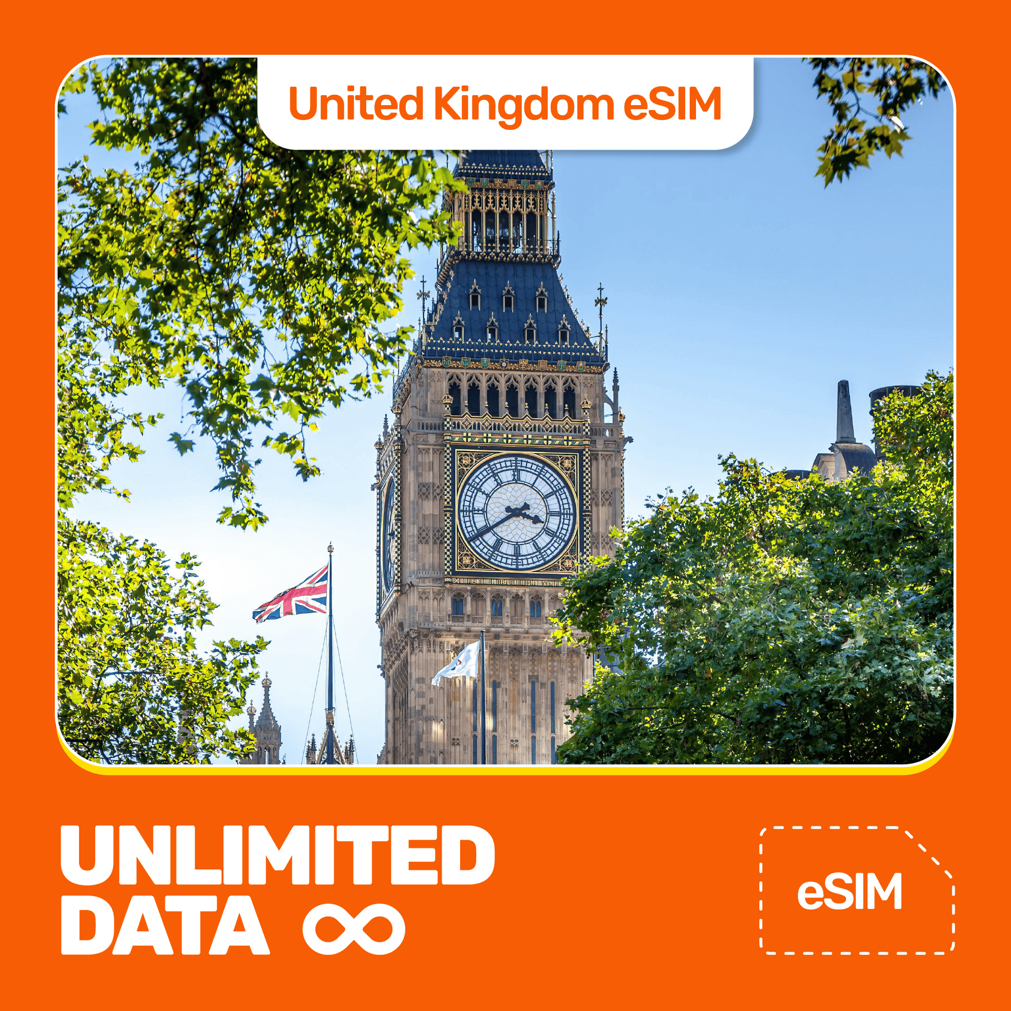 Unlimited United Kingdom eSIM