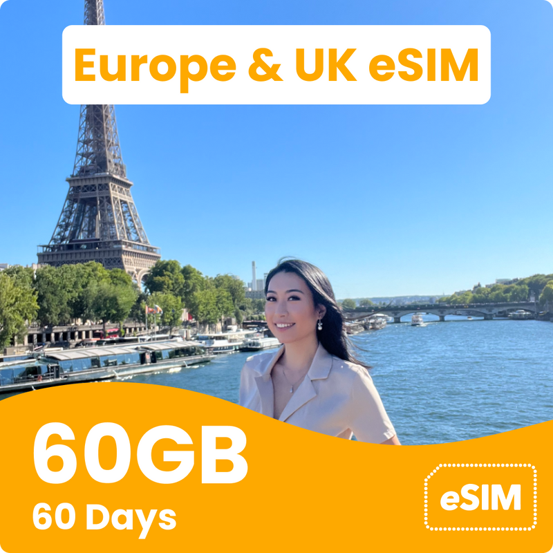 Europe & UK eSIM (40 Countries)