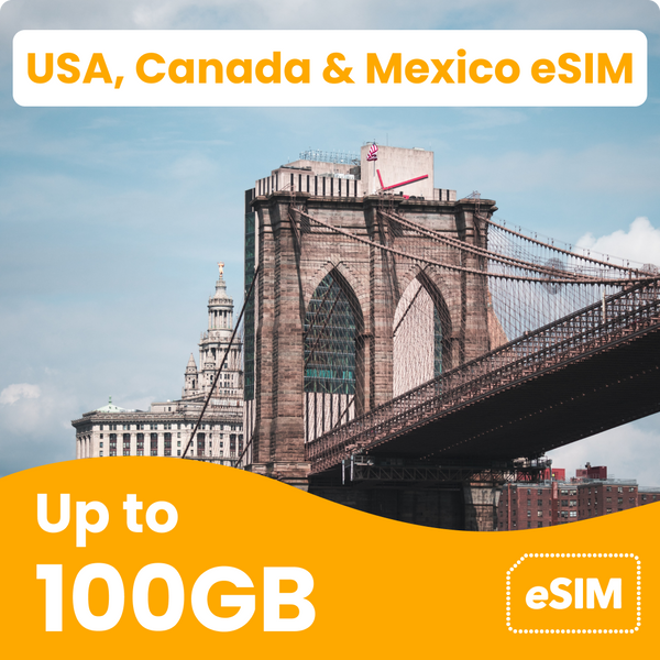 USA, Canada & Mexico eSIM