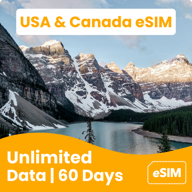 Unlimited USA and Canada eSIM