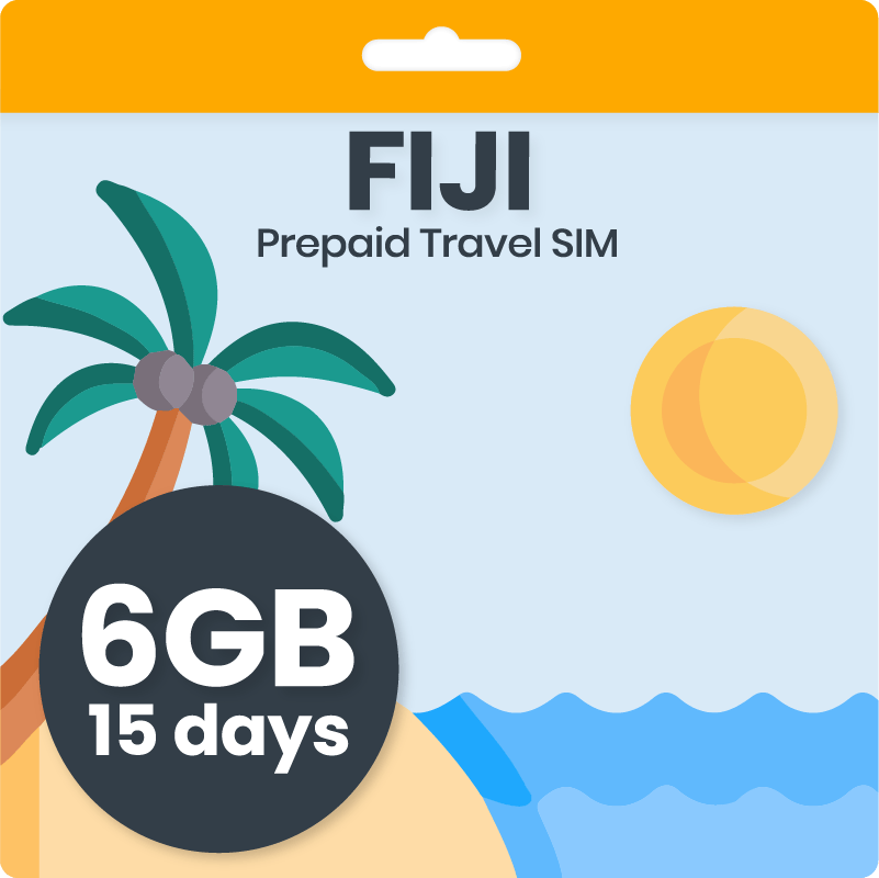 Fiji SIM Card | Best Prepaid Travel Data SIM For Tourist